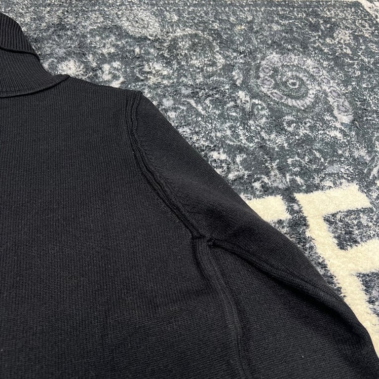 Stone Island 23FW Turtleneck Knit Sweater Cream - 12