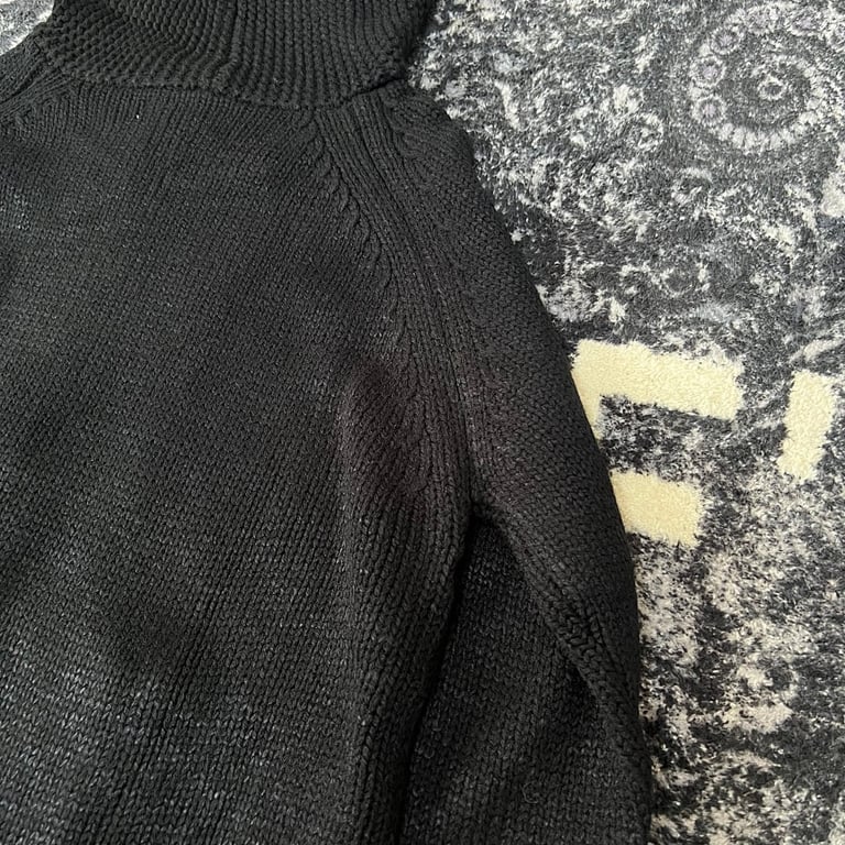 Stone Island 23FW Thick Knit Zip Hoodie - 14