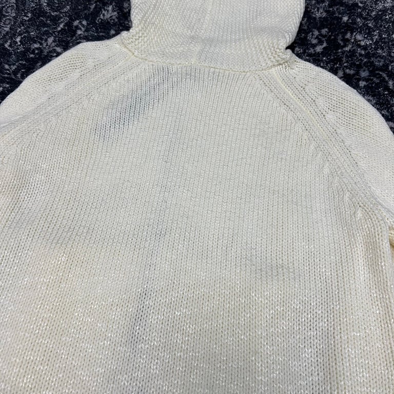 Stone Island 23FW Thick Knit Zip Hoodie - 23