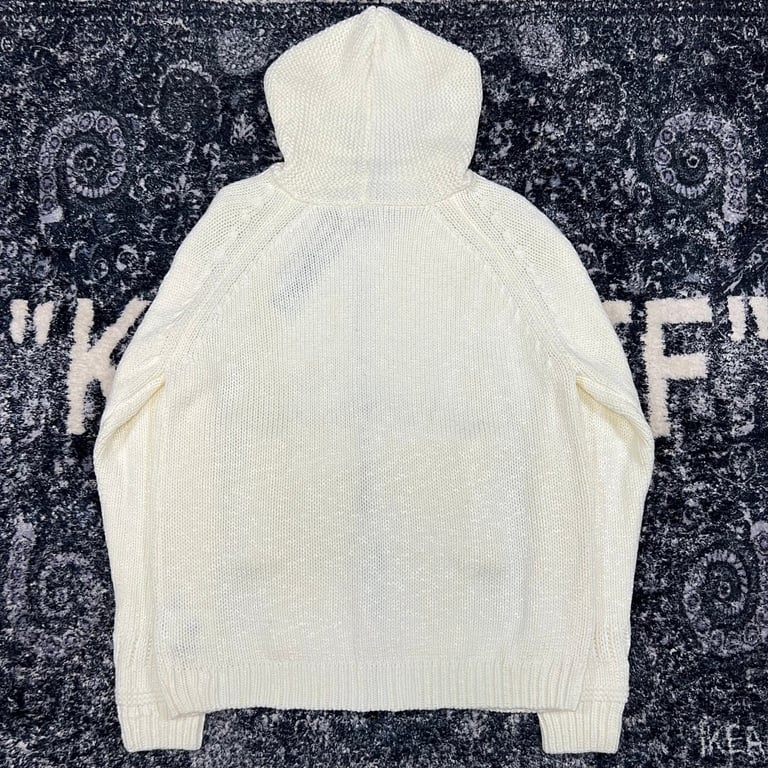 Stone Island 23FW Thick Knit Zip Hoodie - 24