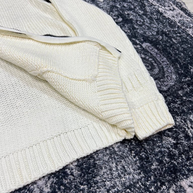 Stone Island 23FW Thick Knit Zip Hoodie - 26