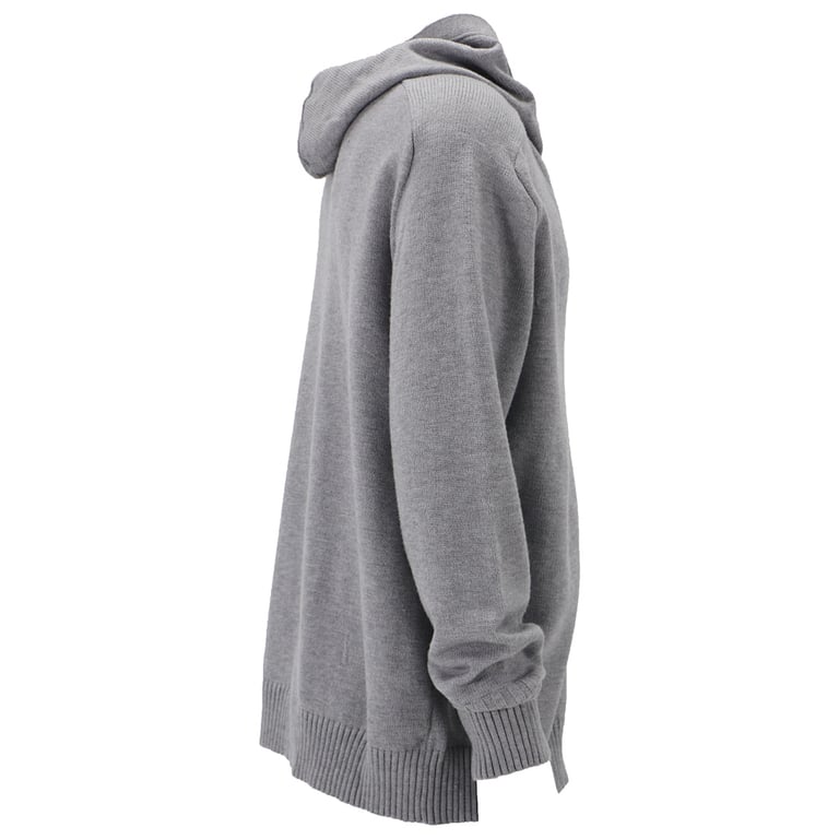 Stone Island Knitted Zip Hoodie Grey - 11