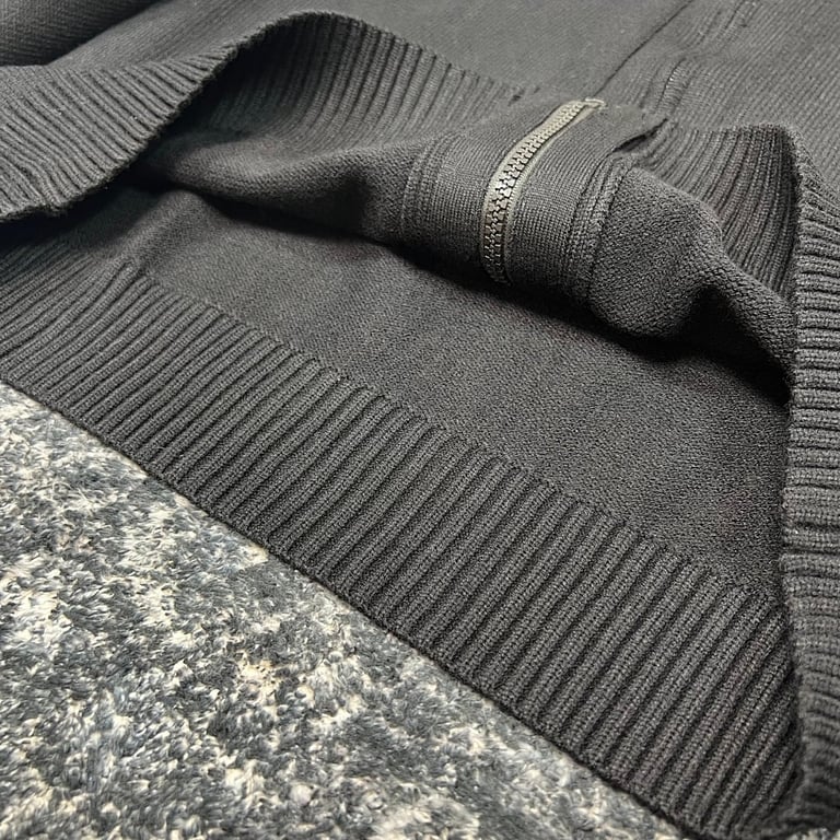 Stone Island Knitted Zip Hoodie Grey - 21