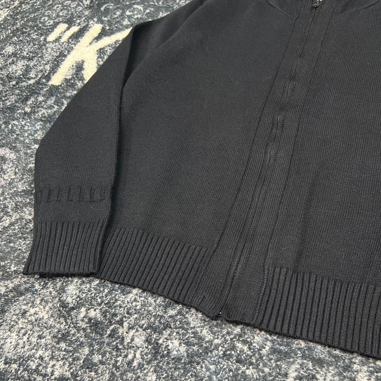 Stone Island Knitted Zip Hoodie Grey - 23