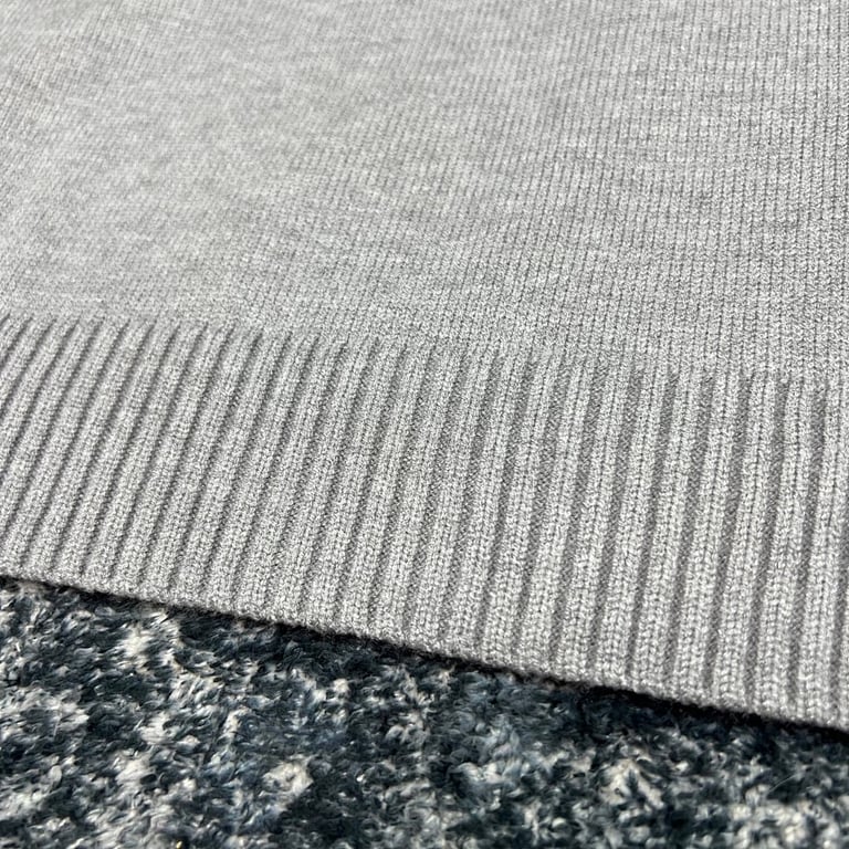 Stone Island Knitted Zip Hoodie Grey - 27