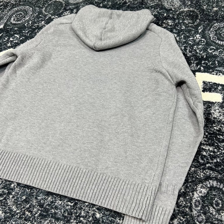 Stone Island Knitted Zip Hoodie Grey - 28