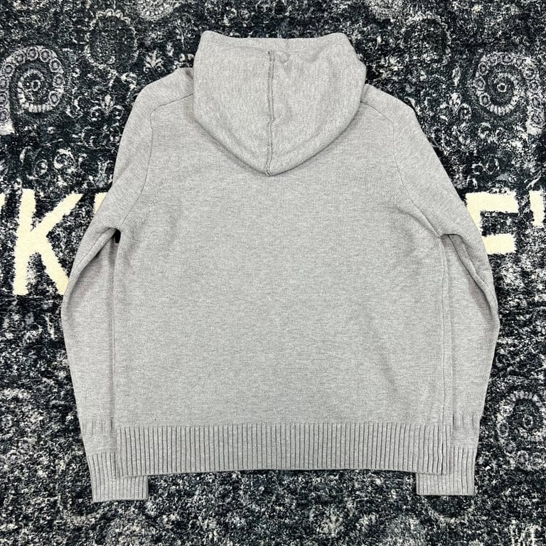 Stone Island Knitted Zip Hoodie Grey - 29