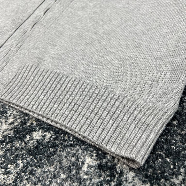 Stone Island Knitted Zip Hoodie Grey - 35