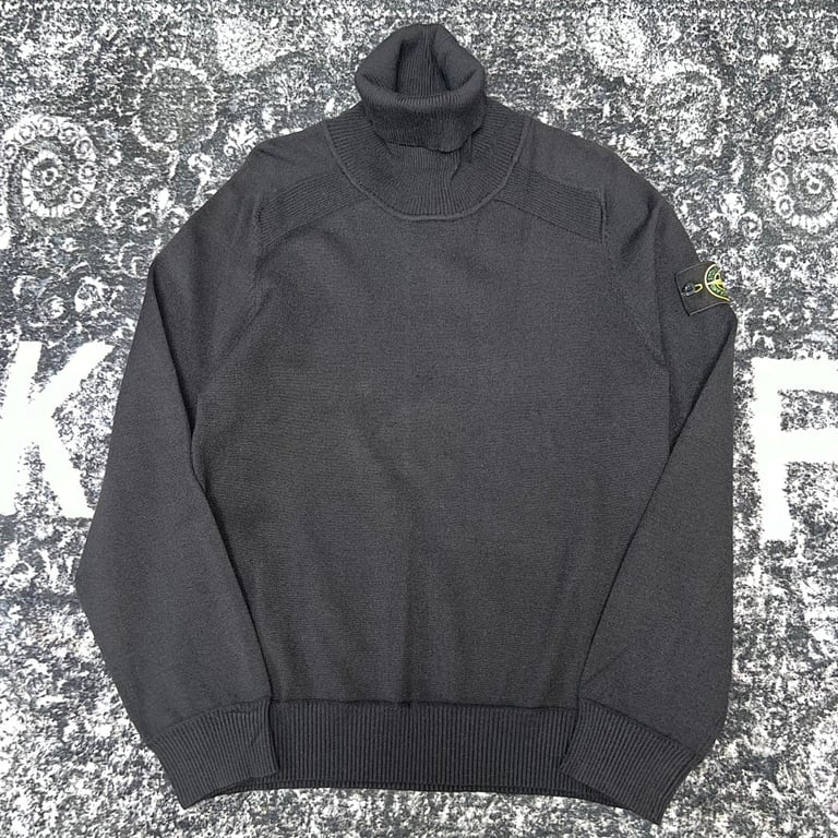 Stone Island Turtleneck Sweater White - 16