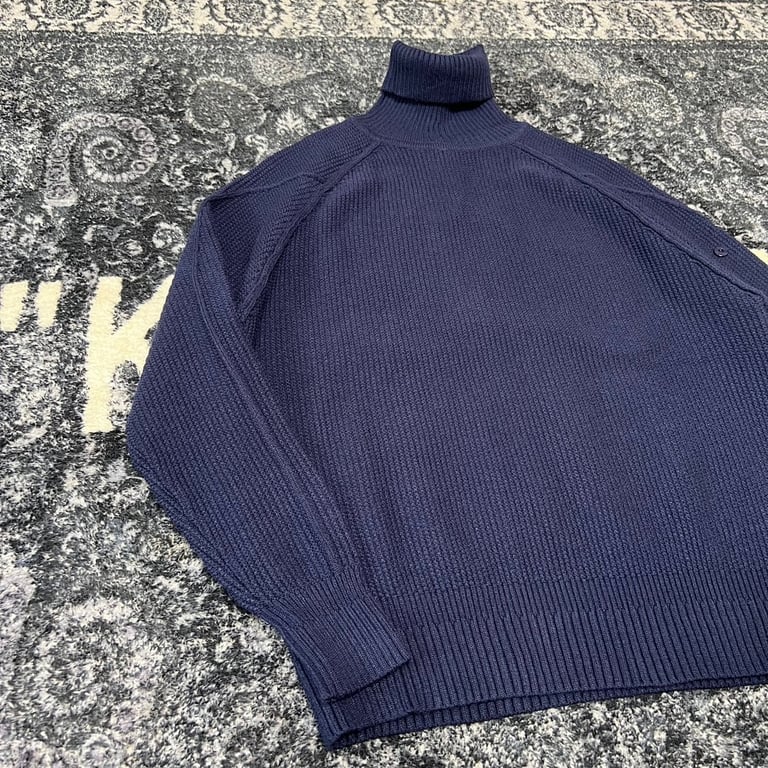 Stone Island 21FW Ghost Piece Ribbed Turtleneck Sweater - 13