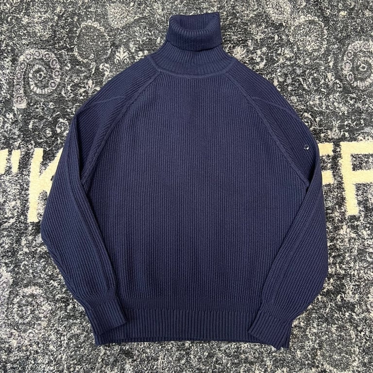 Stone Island 21FW Ghost Piece Ribbed Turtleneck Sweater - 16
