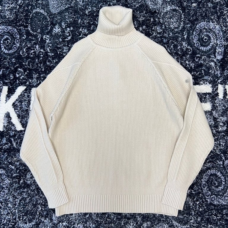 Stone Island 21FW Ghost Piece Ribbed Turtleneck Sweater - 24