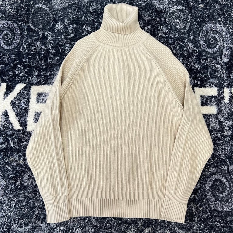 Stone Island 21FW Ghost Piece Ribbed Turtleneck Sweater - 27