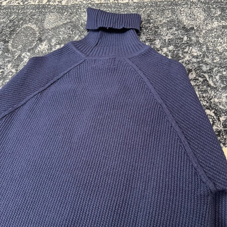 Stone Island 21FW Ghost Piece Ribbed Turtleneck Sweater - 9