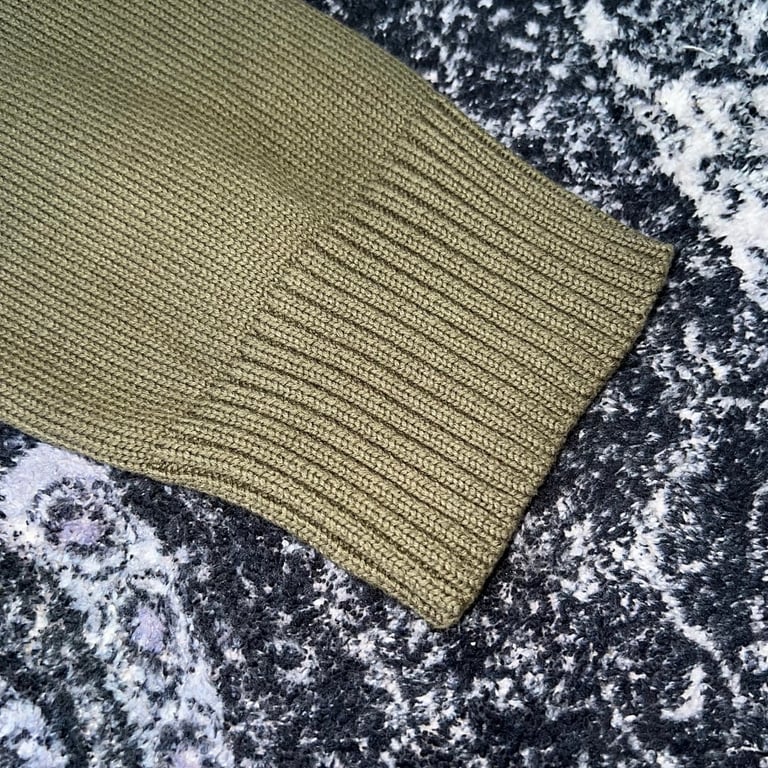 Stone Island 22FW Badge Knit Sweater - 5