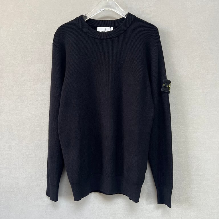 Stone Island 24FW Crewneck Ribbed Sweater - 11