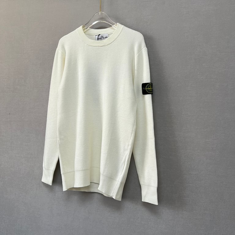Stone Island 24FW Crewneck Ribbed Sweater - 26