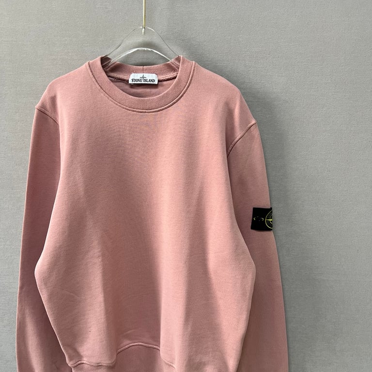 Stone Island Crewneck Sweatshirt Pink - 9