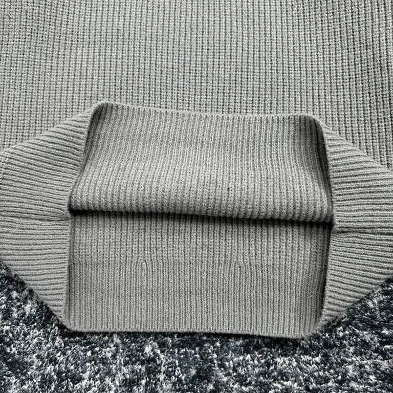 Stone Island Half-Zip Ribbed Knit Sweater - 18