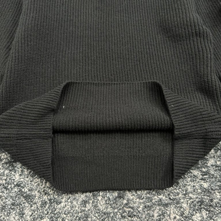 Stone Island Half-Zip Ribbed Knit Sweater - 9
