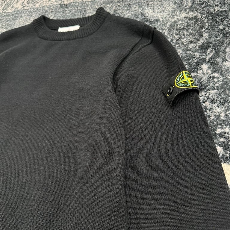 Stone Island White Crewneck Sweater - 30