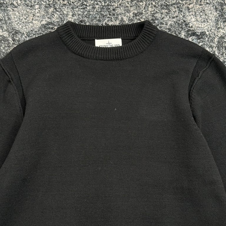 Stone Island White Crewneck Sweater - 32