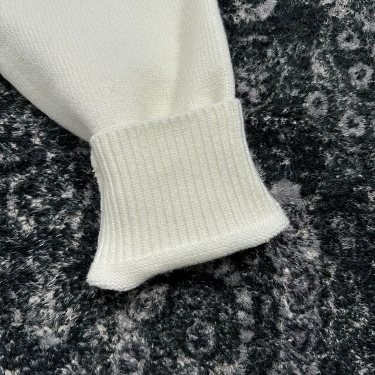 Stone Island White Crewneck Sweater - 38