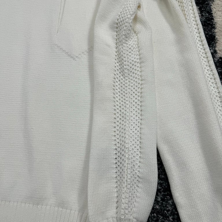 Stone Island 24FW Knit Sweater White - 12
