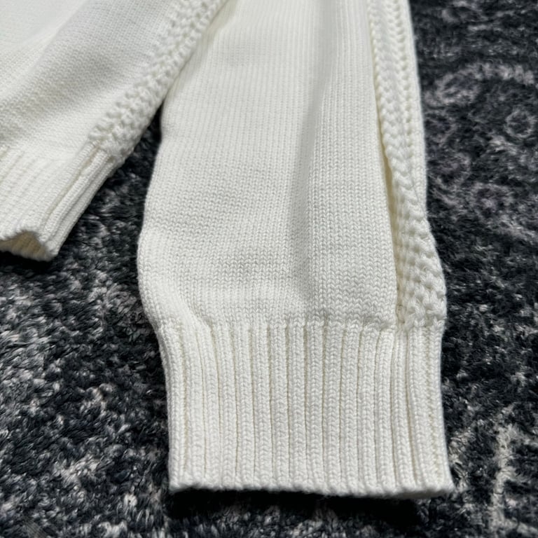 Stone Island 24FW Knit Sweater White - 16