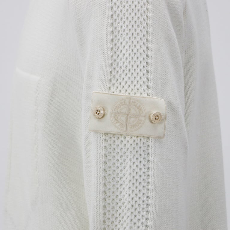 Stone Island 24FW Knit Sweater White - 4