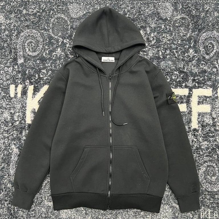Stone Island 19SS Zip-Up Hoodie - 33