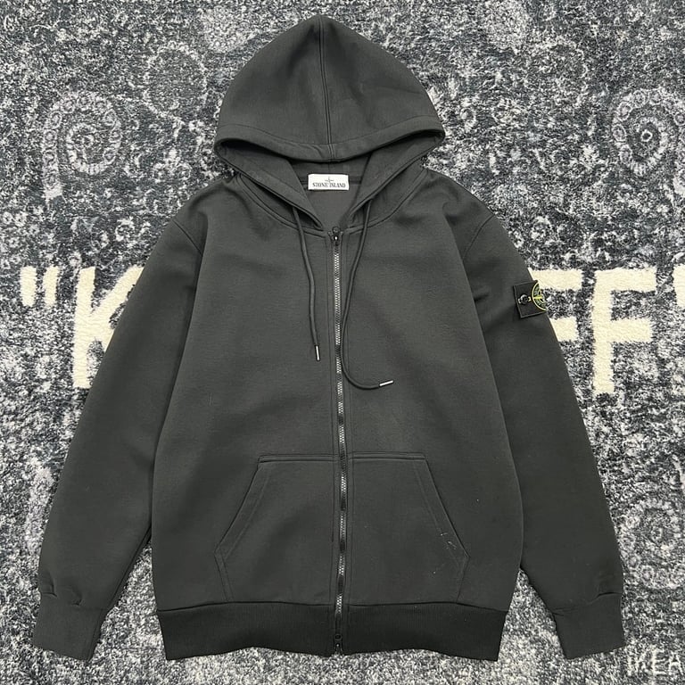 Stone Island 19SS Zip-Up Hoodie - 34