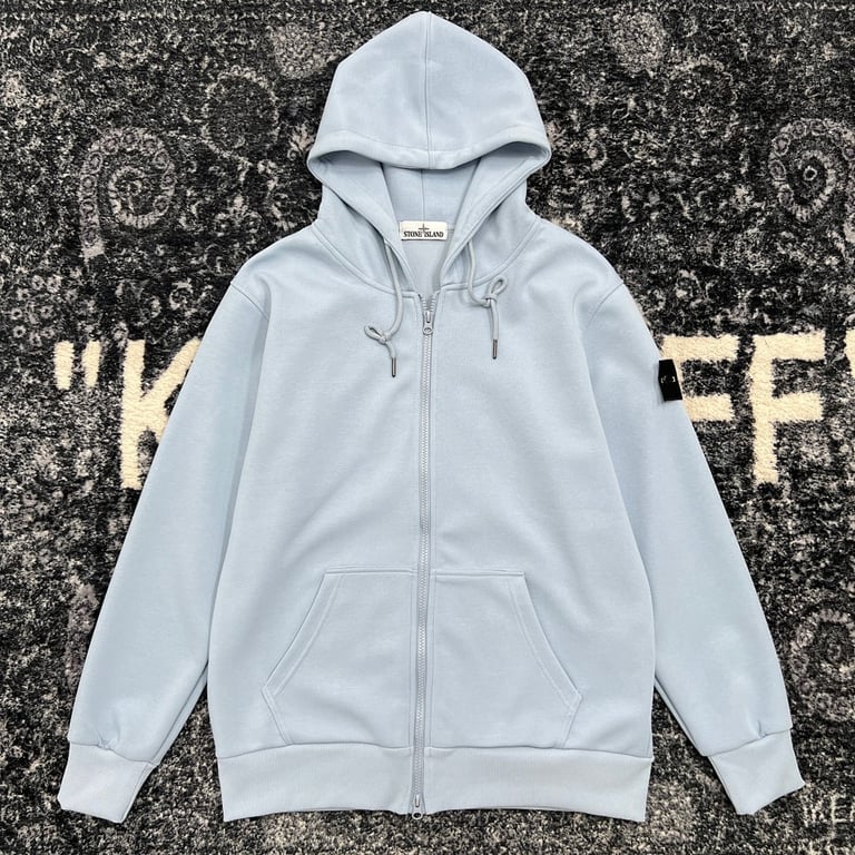 Stone Island 19SS Zip-Up Hoodie - 53