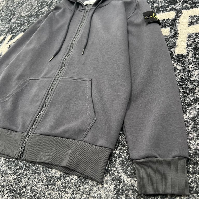 Stone Island 19SS Zip-Up Hoodie - 61