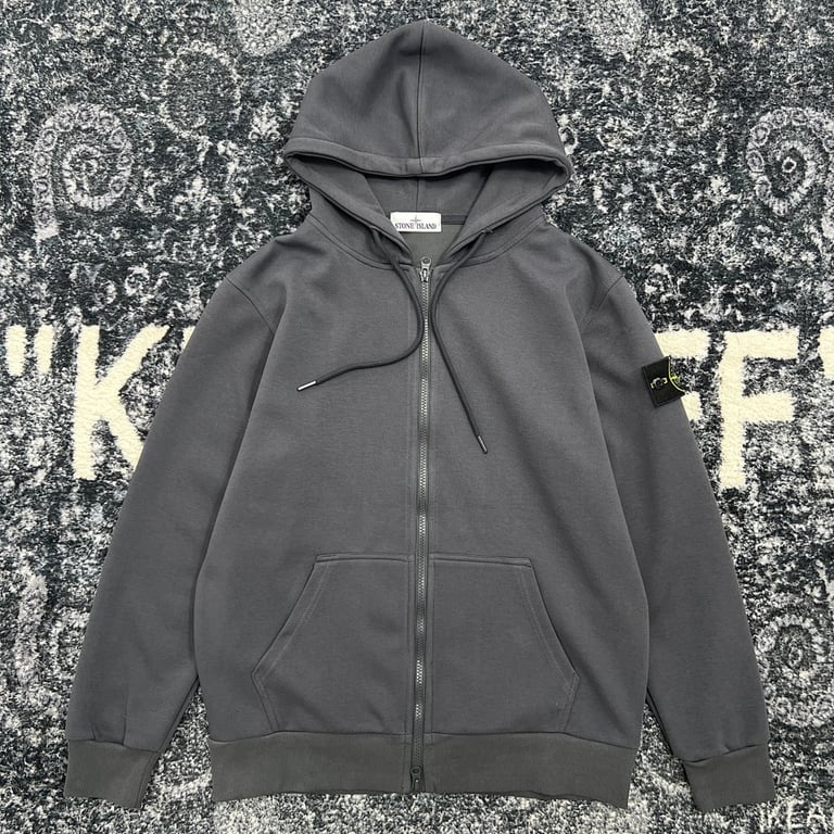 Stone Island 19SS Zip-Up Hoodie - 65