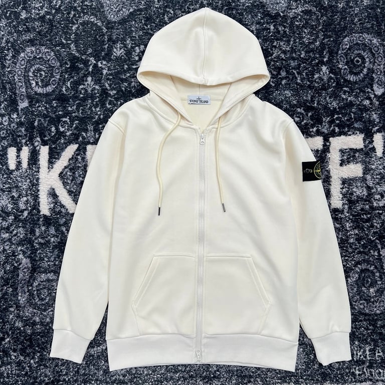 Stone Island 19SS Zip-Up Hoodie - 88