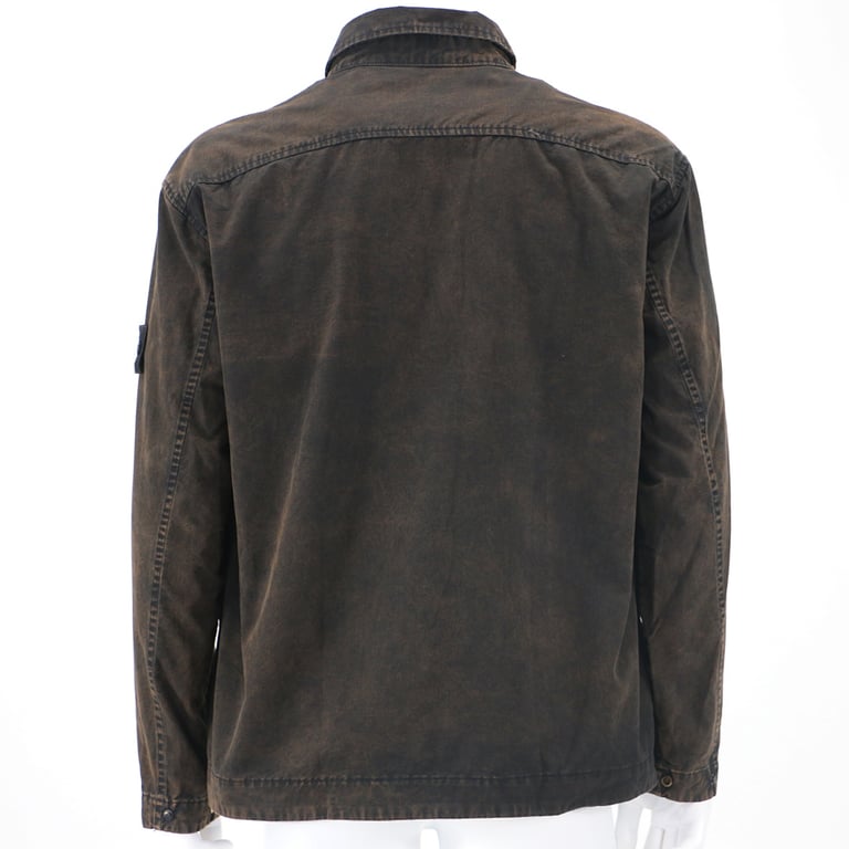 Stone Island 23SS Garment Dyed Overshirt Jacket - 2