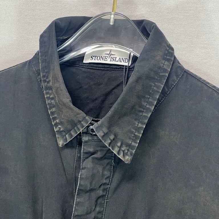 Stone Island 23SS Garment Dyed Overshirt Jacket - 21