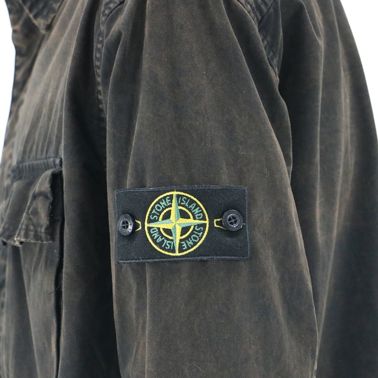 Stone Island 23SS Garment Dyed Overshirt Jacket - 4