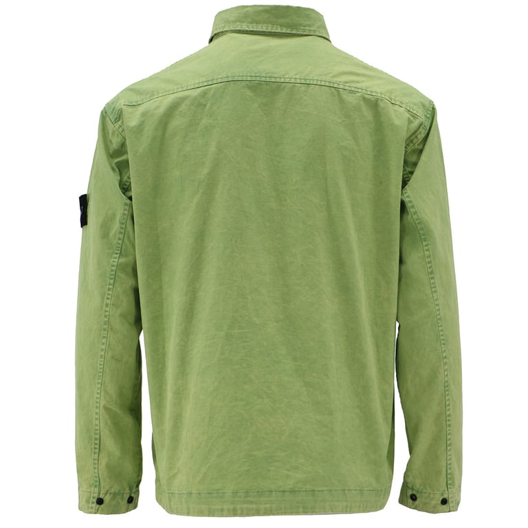 Stone Island 23SS Garment Dyed Overshirt Jacket - 8