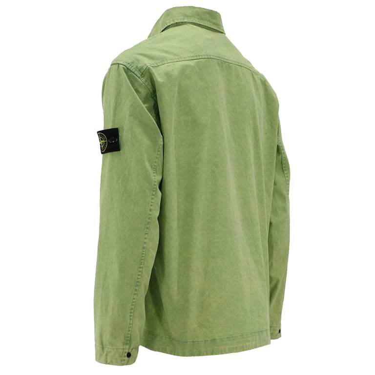 Stone Island 23SS Garment Dyed Overshirt Jacket - 9