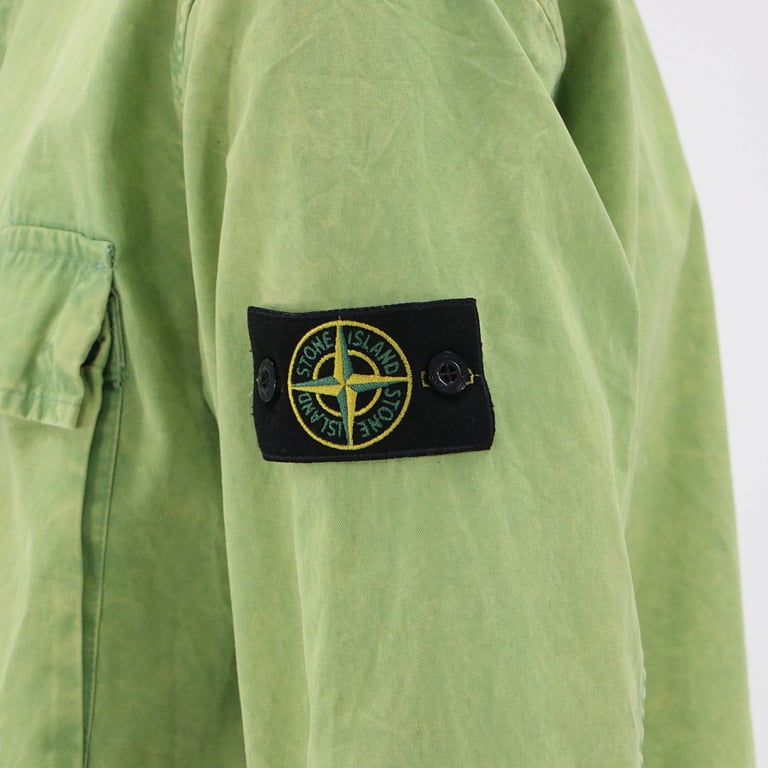 Stone Island 23SS Garment Dyed Overshirt Jacket - 10