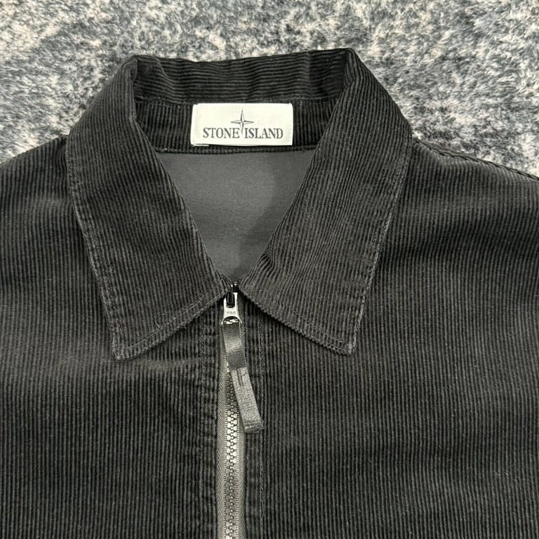 Stone Island Corduroy Zip Jacket - 20