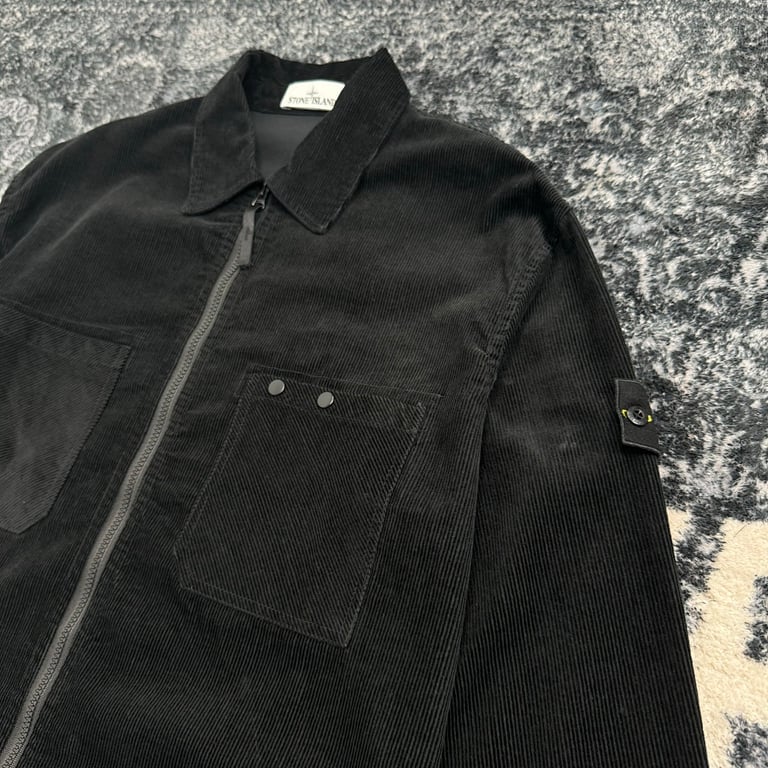 Stone Island Corduroy Zip Jacket - 23