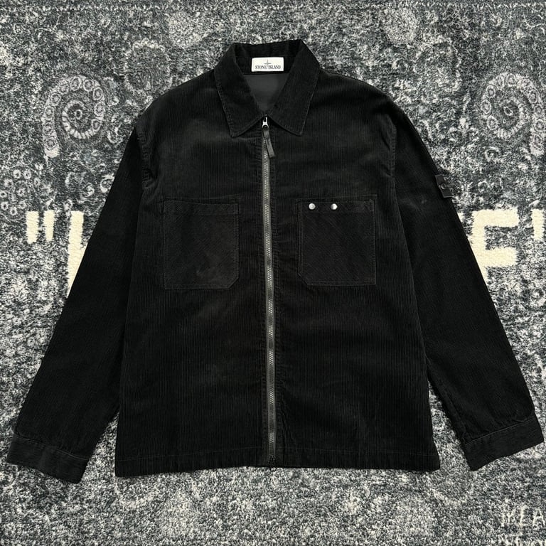 Stone Island Corduroy Zip Jacket - 26