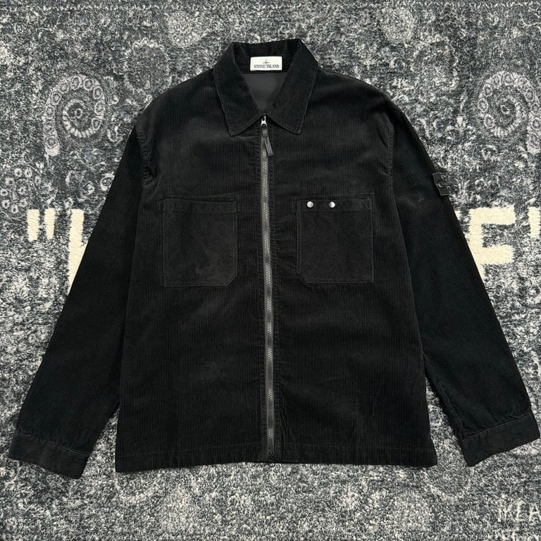Stone Island Corduroy Zip Jacket - 27
