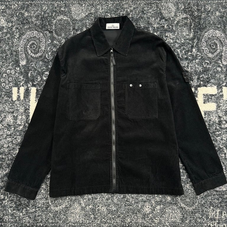 Stone Island Corduroy Zip Jacket - 28