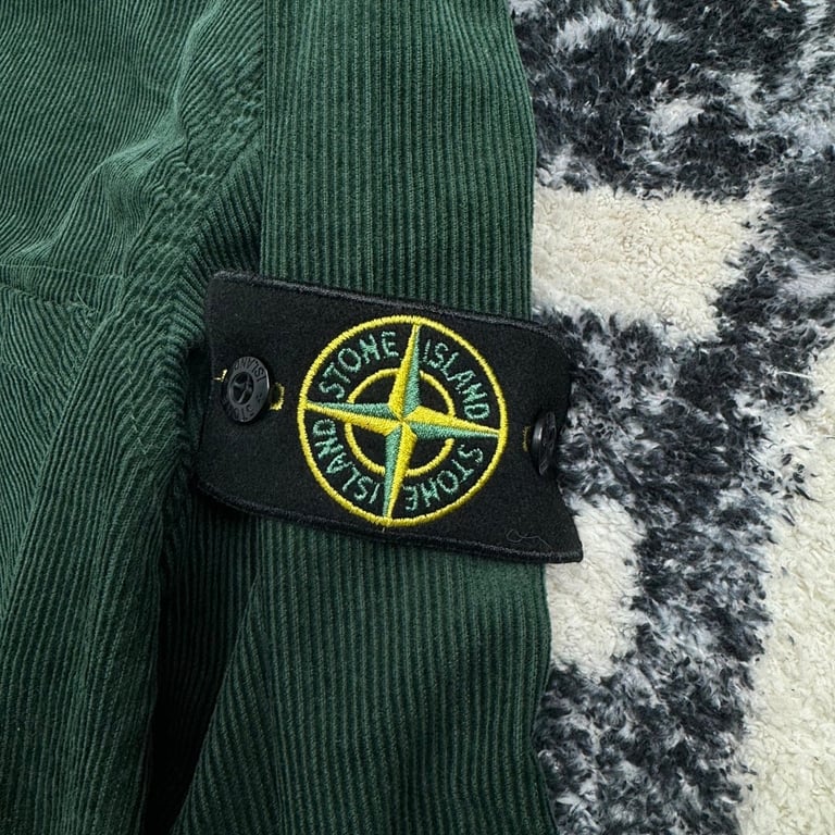 Stone Island Corduroy Zip Jacket - 38