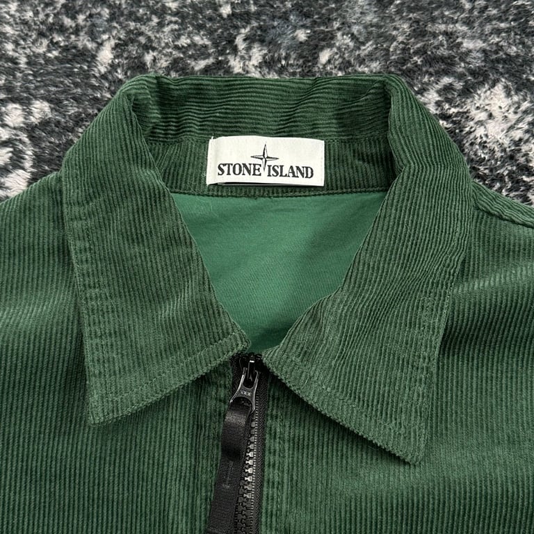 Stone Island Corduroy Zip Jacket - 39