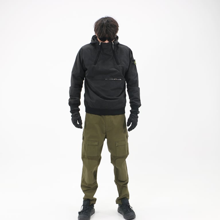 Stone Island Style Heated Anorak Jacket - 14